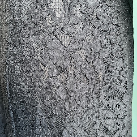 H&M black lace dress. Low cut back. - Picture 6 of 8